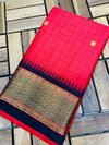 Checks Paithani By Psw Gold Weaving Cotton Silk Designer Sarees Wholesalers In Delhi
